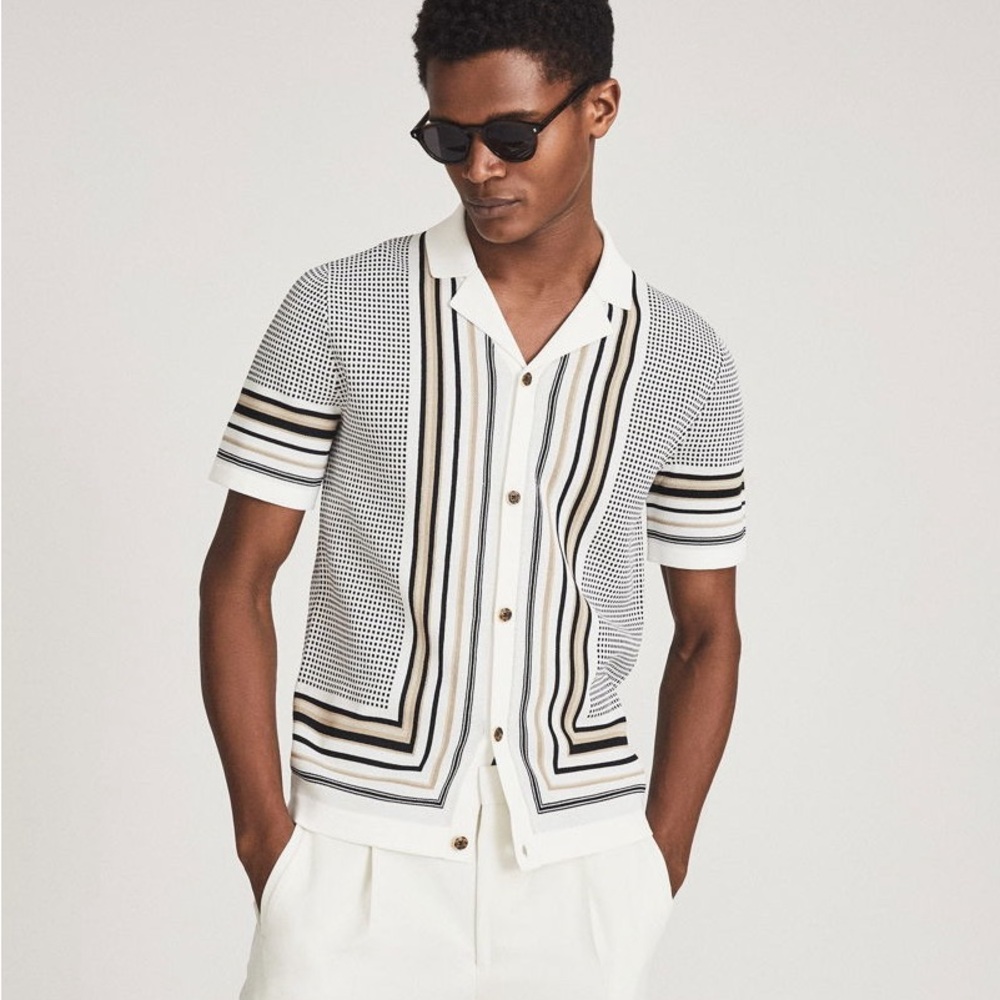 Appleton Knitted Cuban Collar Shirt